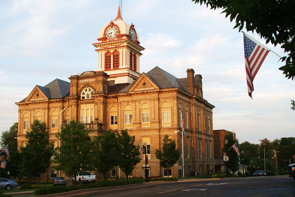 0990062 OH, CARROLLTON Carroll County Courthouse Flickr