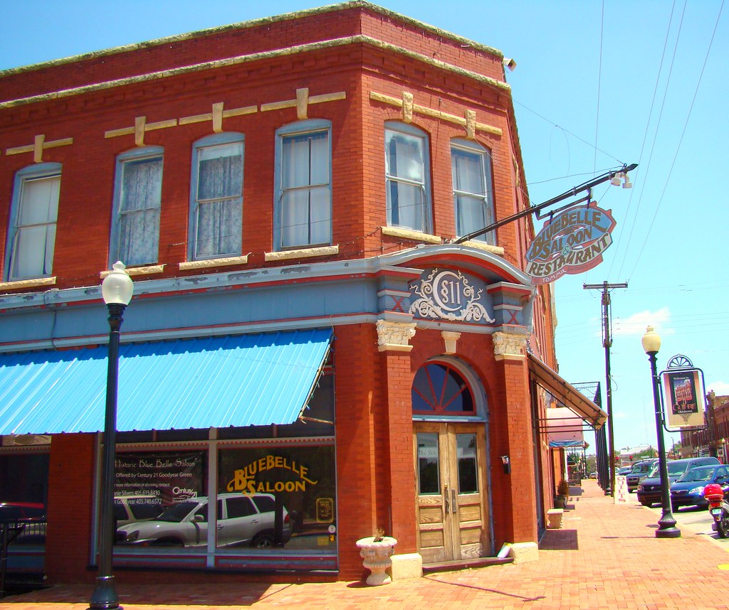 Guthrie, Oklahoma Buildings Blue Belle Saloon on Harrison… Flickr