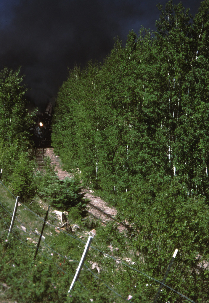 Passenger Train Near Chama, New Mexico. Shot in 1997 on Fu… Flickr
