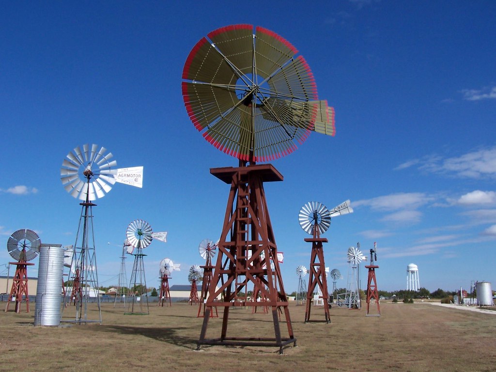 Buchanan Windmill Park Spearman, Hansford County, Texas Flickr