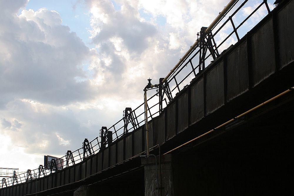 El track near the Blommer chocolate factory, Chicago, Illi… Flickr