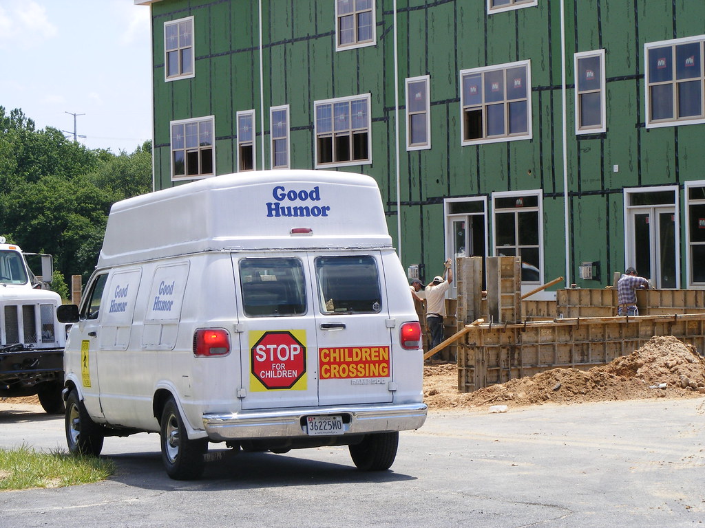 Ice Cream Truck, Alley Behind Severn Street Dan Reed Flickr