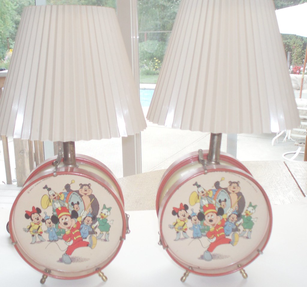 2 50'S DISNEY LAMPS (SOLD) Frank Kelsey Flickr