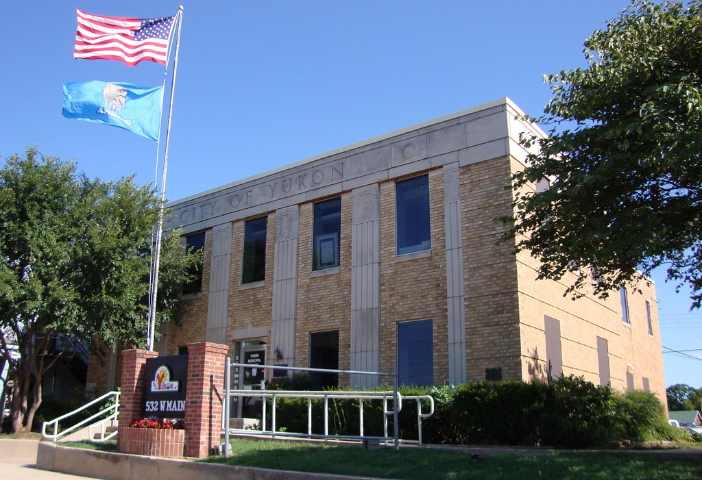 Old Yukon, Oklahoma City Hall Built in 1936 as the Yukon C… Flickr