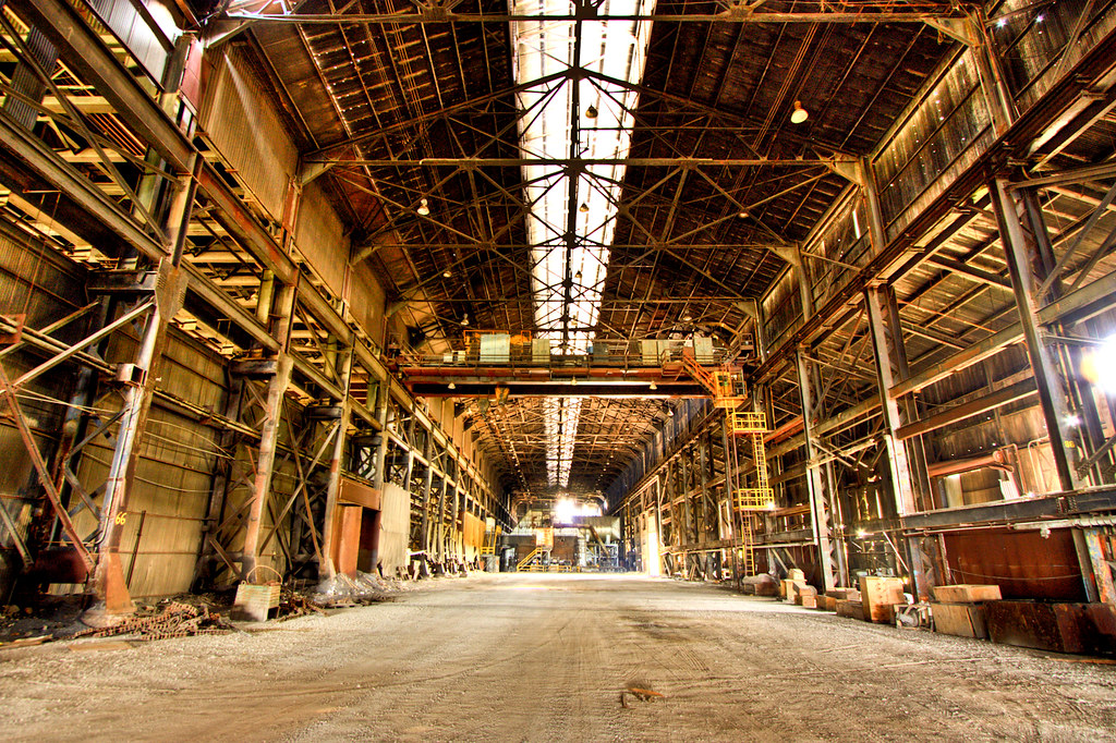 Steel Mill Gallery An abandoned steel mill near Detroit. T… Flickr
