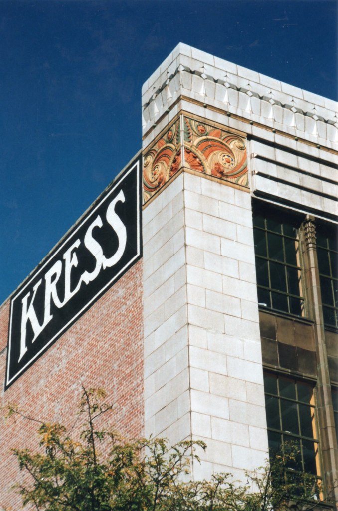 Kress, Greensboro, NC 1990's Photo painted sign 208 S El… Flickr