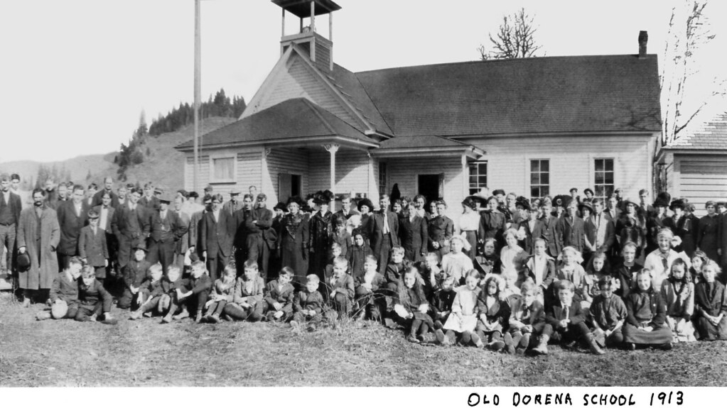 Dorena School Near Cottage Grove Oregon curtis Irish Flickr