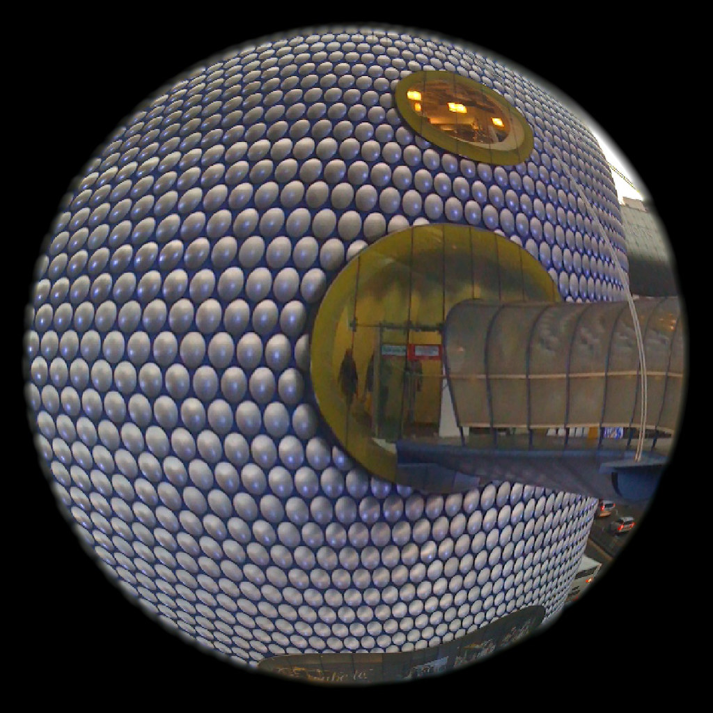Selfridge Building, Birmingham Lomo fisheye taken in Birmi… Flickr
