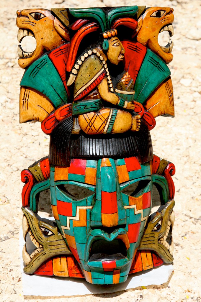 Chichén Itzá Máscara Mexicana {spanish} Las máscaras tra… Flickr