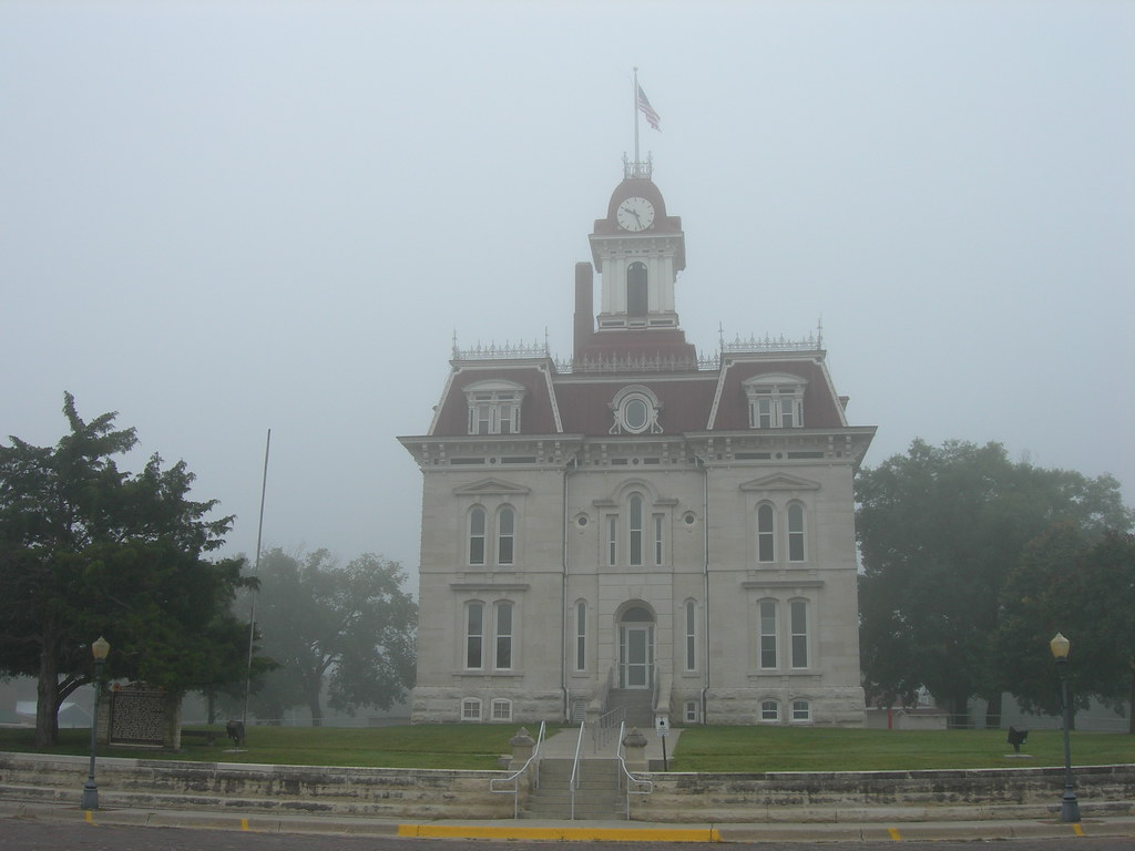 Chase County Courthouse Cottonwood Falls, Kansas Designed … Flickr