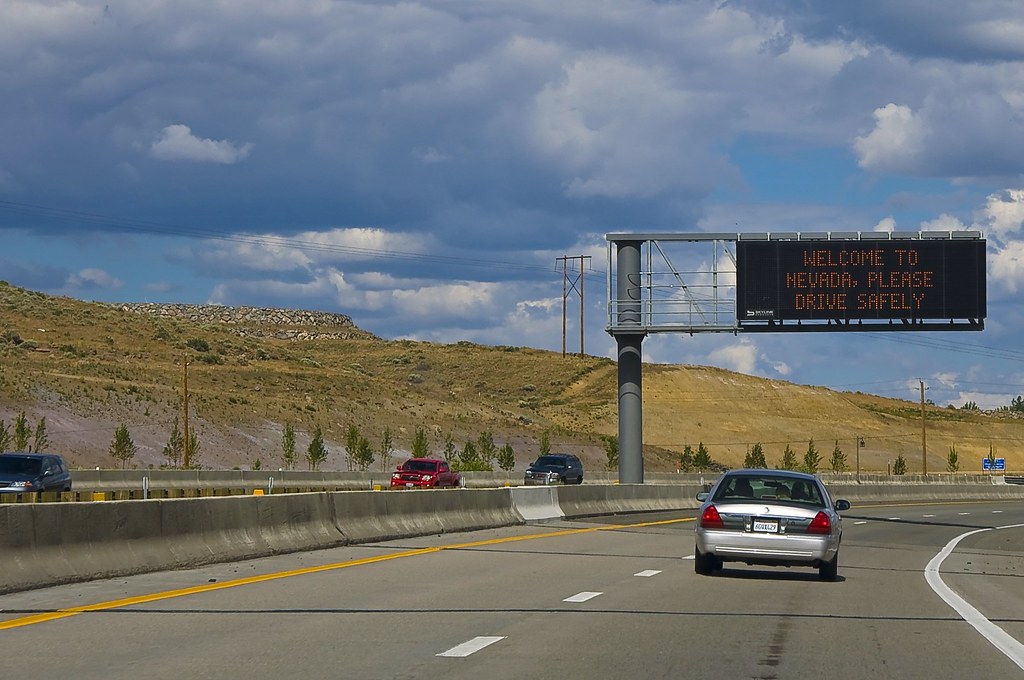 to Nevada. On the California Nevada border on In… Flickr