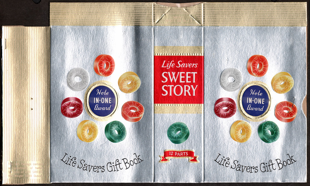 Life Savers Sweet Storybook box flat 1960's This piece… Flickr