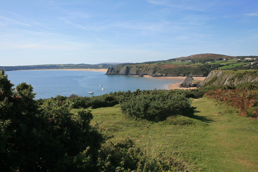 Gower coastal path, near Three Cliffs Earlier this year (2… Flickr