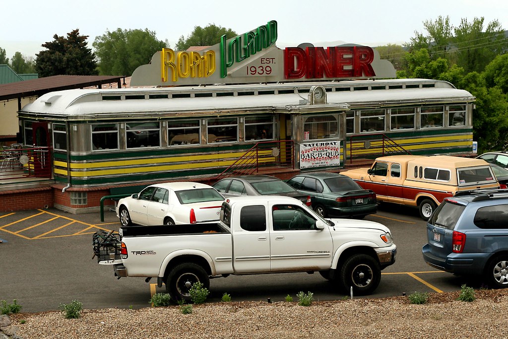 Road Island Diner Oakley, Utah. arbyreed Flickr