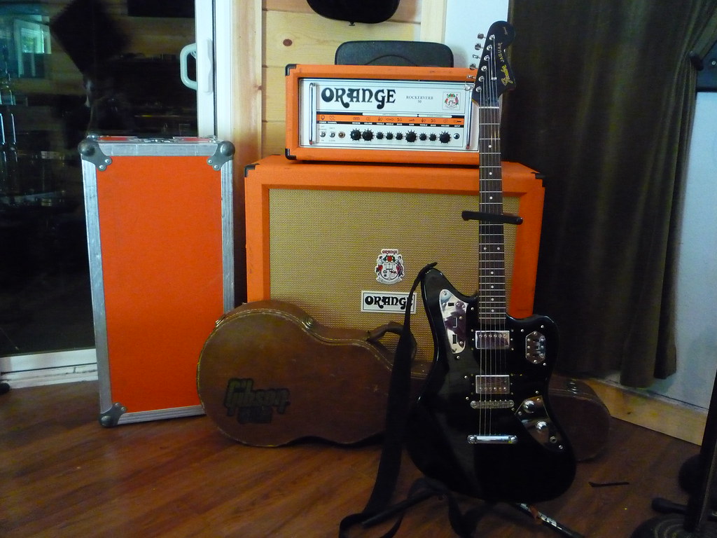 Jaguar/Les Paul + Orange Rig a photo on Flickriver