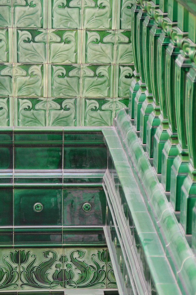 4 lots of green tiles, Victoria Baths holidayqueen Flickr