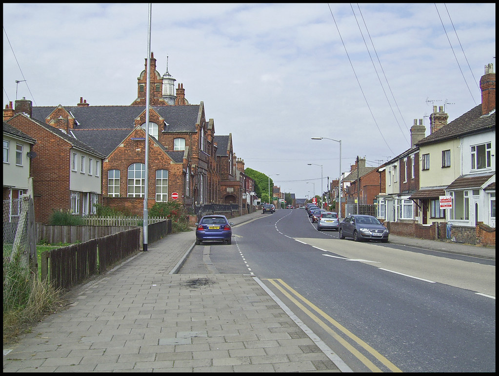 Lea Road, Gainsborough The Southern end of Gainsborough's … Flickr