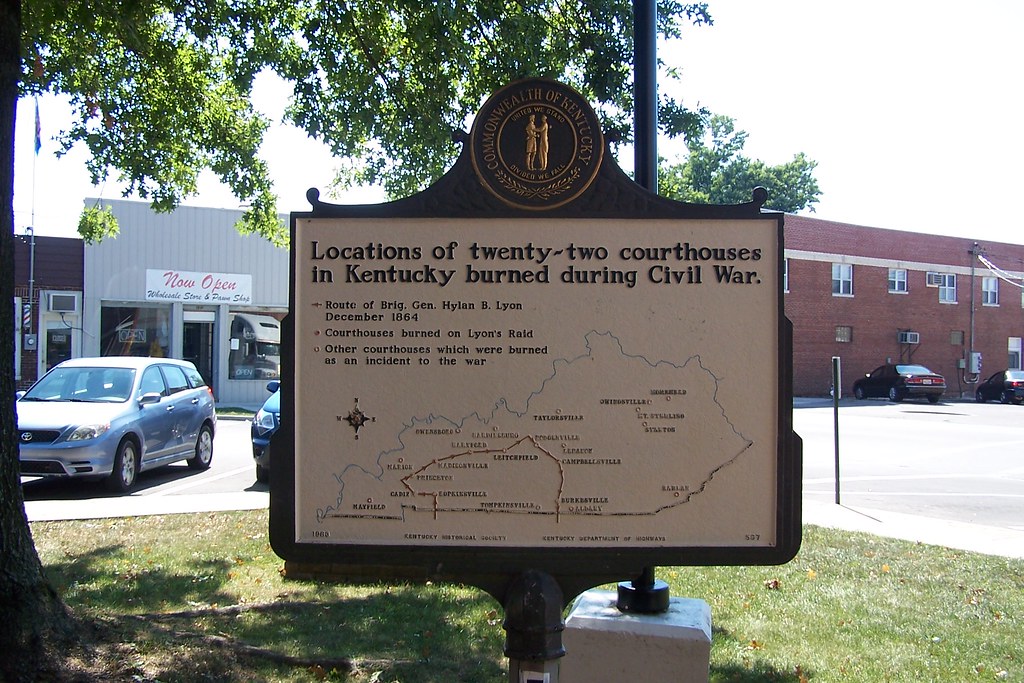 Civil War Historical Sign Albany, Kentucky J. Stephen Conn Flickr
