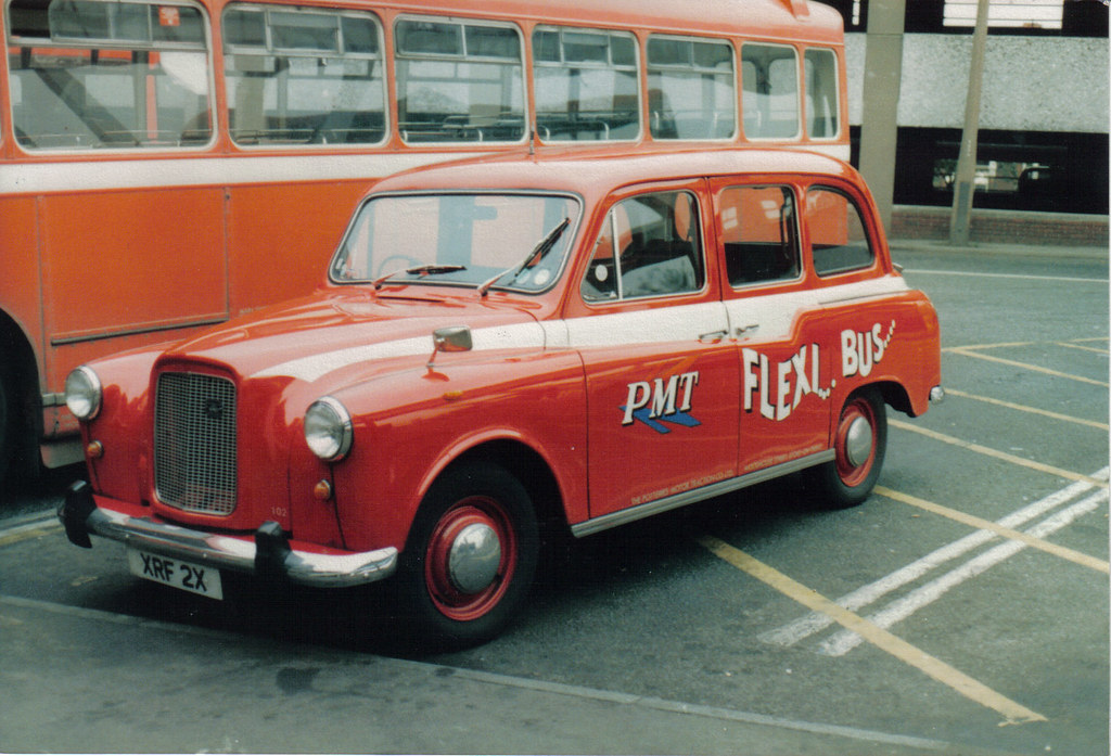 Taxi...no,a bus.(PMT102) XRF 2X. Hanley bus station. 6th S… Flickr