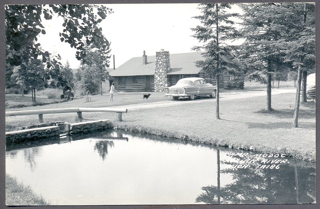 Indian River MI View of Camp Modoc Resort Cabin and Ground… Flickr