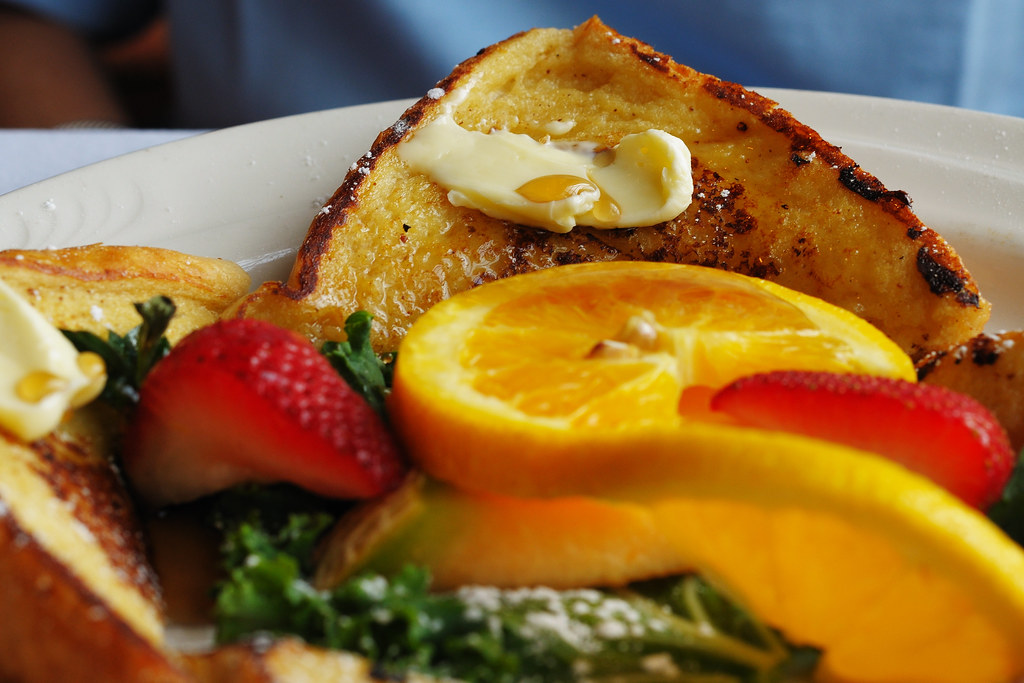 French Toast with Butter Sunday morning French toast. Flickr