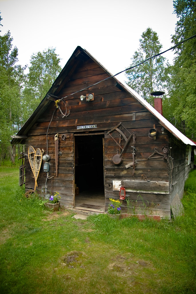Trapper John's Cabin Where we stayed for a couple of night… The