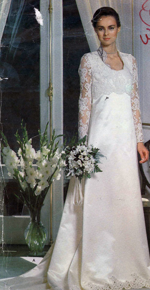 Vogue Wedding dress pattern 2192 Classic bridal pattern Flickr