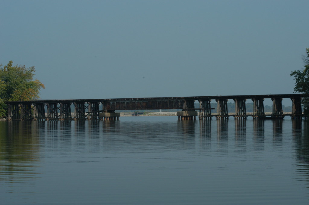 Old bridge on Rend Lake, Benton Illinois Shelly Queen Flickr
