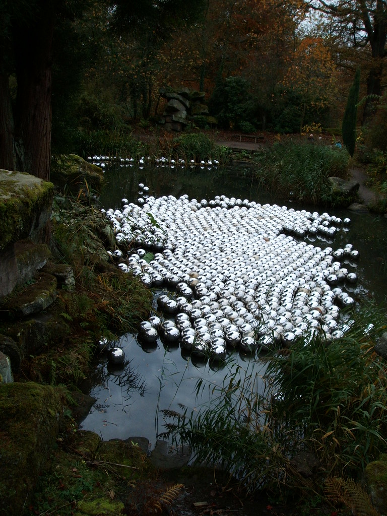Silver ball Sculpture elleneka102 Flickr