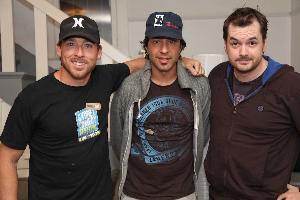 Jim, Eddie, and Arj Barker Made in Australia. Jim & Eddie Flickr