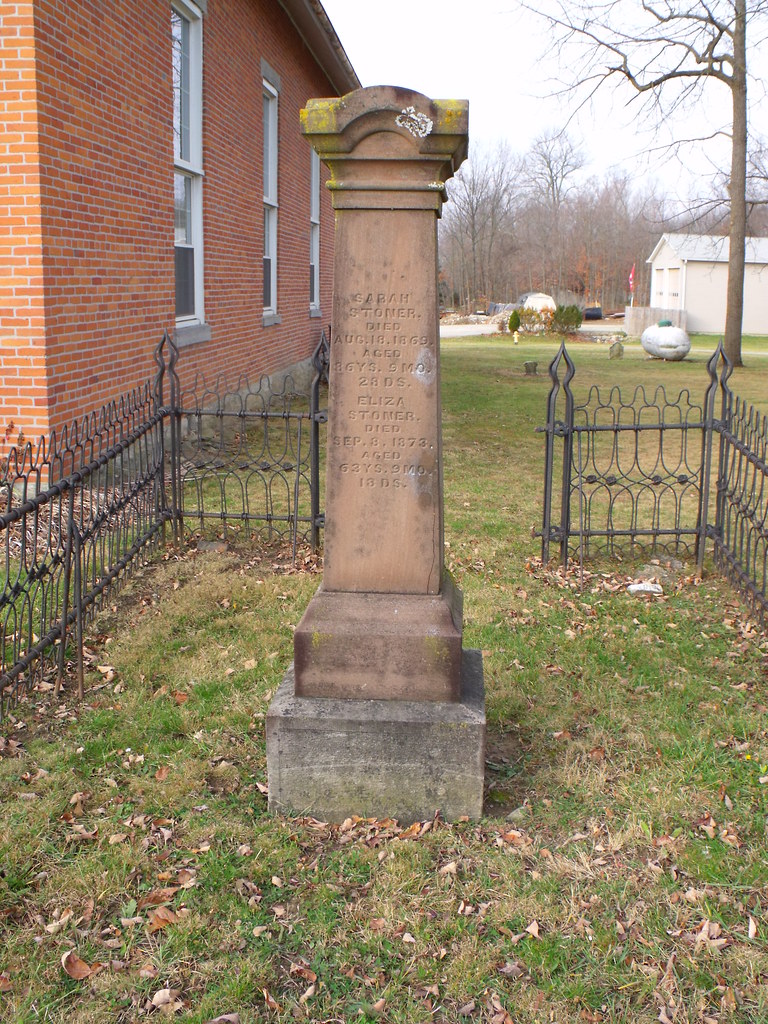 DSCF0186 Tombstones in Troy Township Ohio north of Delewar… Flickr