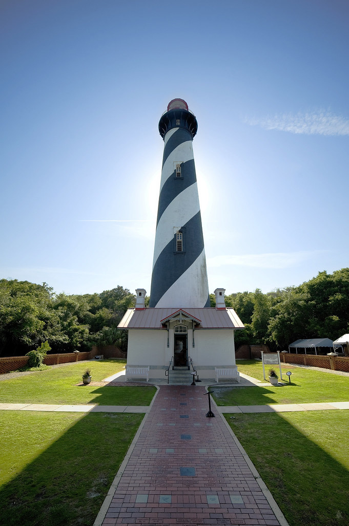St. Augustine Lighthouse A very old lighthouse in St
