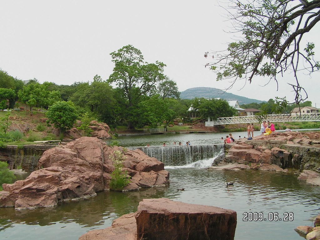Medicine Park, Oklahoma Swimming Hole People swimming at… Flickr