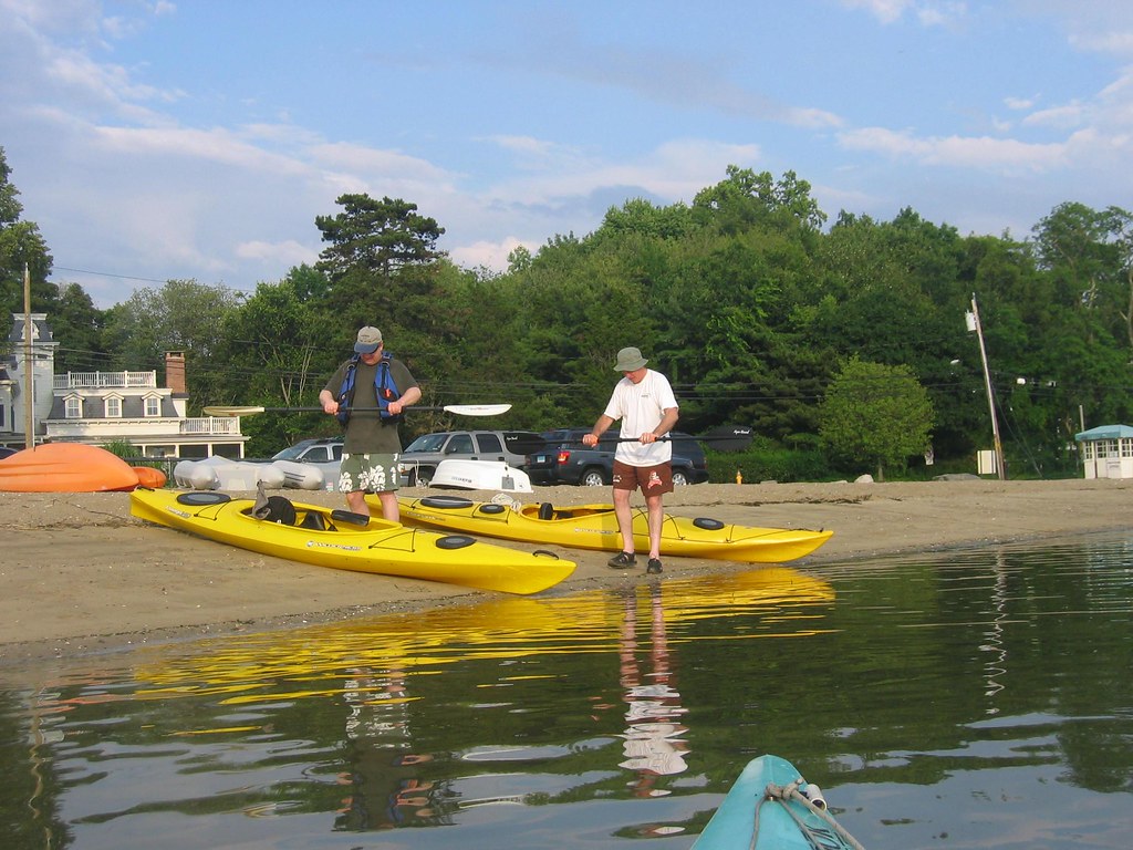 al dan kayaks darien boat club 02jul09 Darien, CT Boat Clu… CT