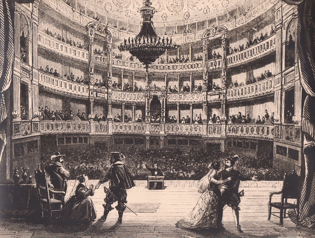 Ghent, Opera House in the early 19th century. a photo on Flickriver