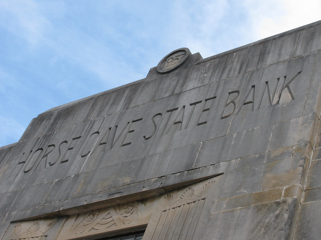 1937 Bank The Horse Cave State Bank, in Horse Cave Kentuck… Brenda