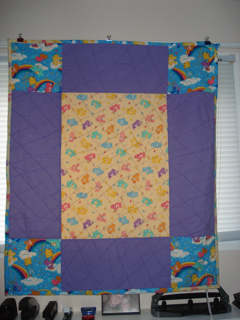 DSC02947 First real quilt... with the pattern you make all… Flickr