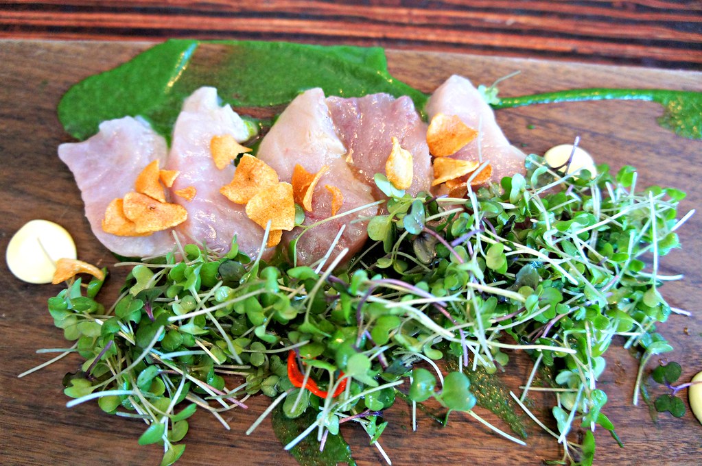 Tuna Tartare Sesame oil, avocado, cilantro, Crispy Shallot
