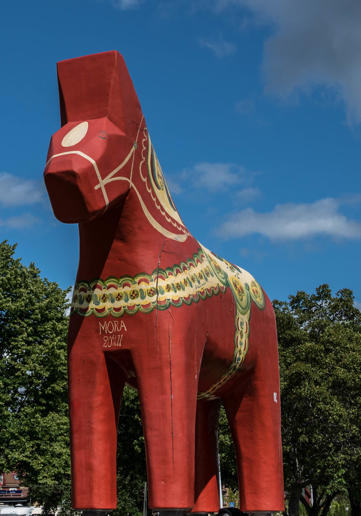 Dala Horse, Mora, Sweden M. Moers Flickr