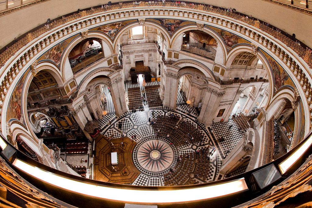 St Paul's Cathedral from the Whispering Gallery Matt Biddulph Flickr