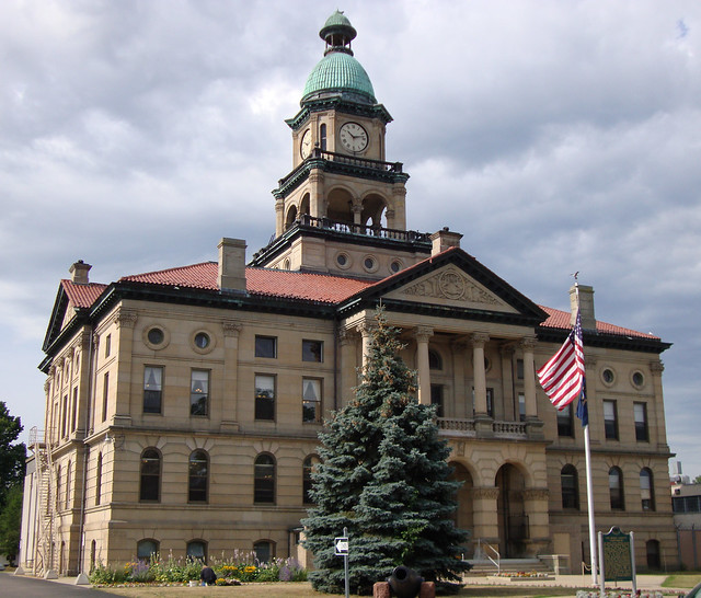 Van Buren County Courthouse (Paw Paw, Michigan) a photo on Flickriver