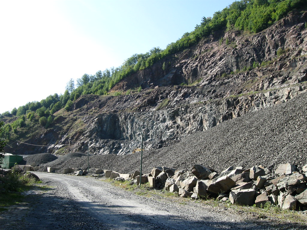 Lafarge quarry Spreading fine dust with love. János Rusiczki Flickr