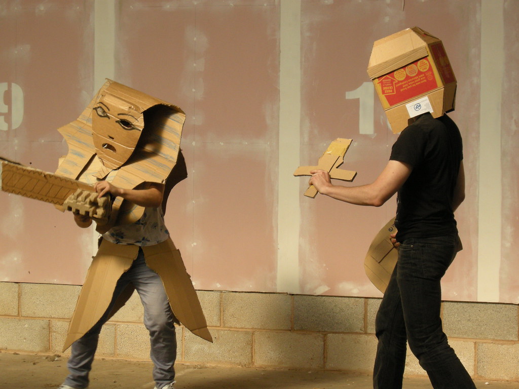 Cardboard Wars Nikki Pugh Flickr