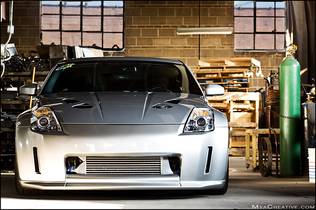 Greddy Twin Turbo Nissan 350z Nissan 350z with a Greddy Tw… Flickr