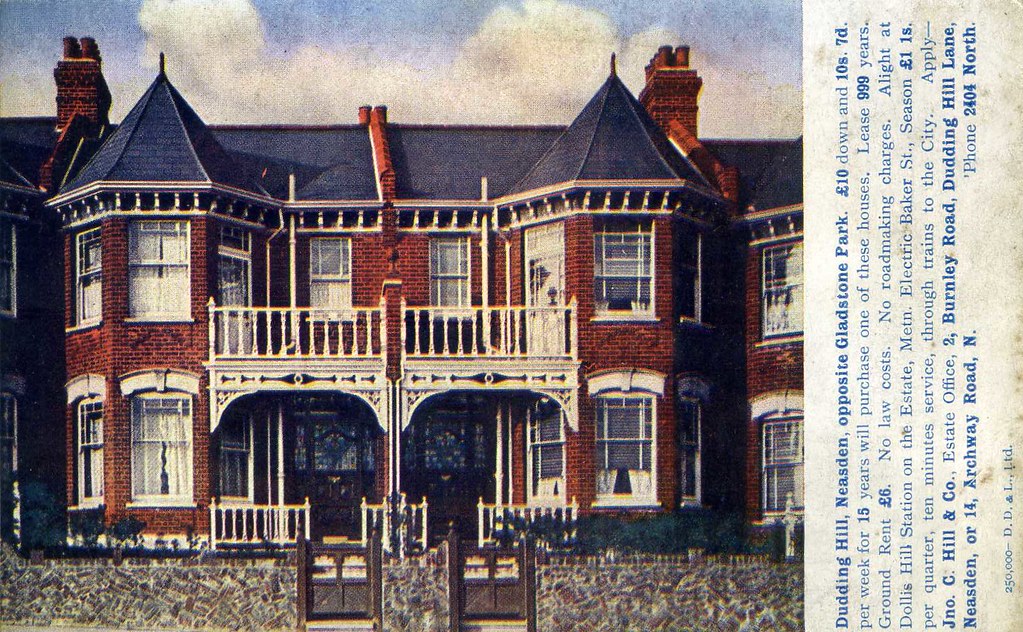 The Edwardian house, as built. Dollis Hill, Neasden, Londo… Flickr