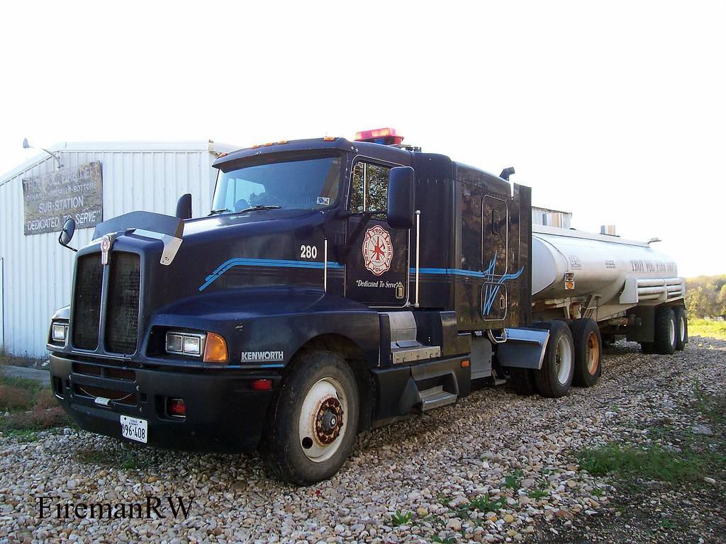 Troy, TX VFD Tanker 280 Kenworth tractor 680 pump/5000 tan… Flickr
