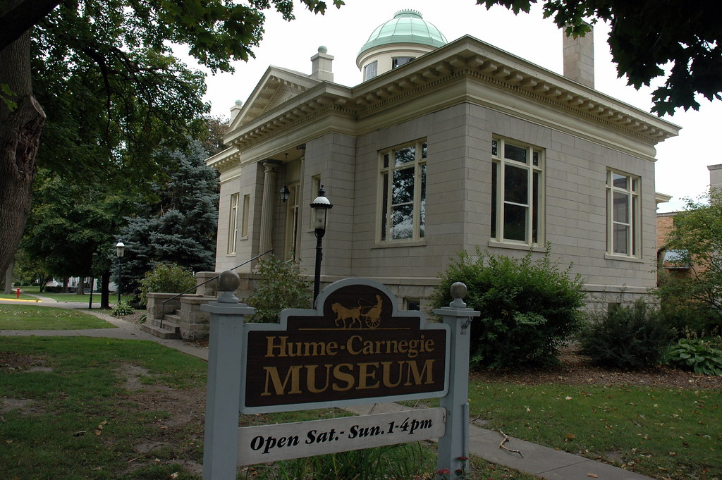 HumeCarnegie Museum, Mendota, IL The HumeCarnegie Museum… Flickr