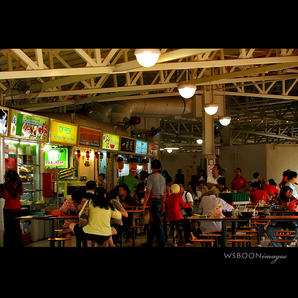 Singapore Hawker Centre Ang Mo Kio V i e w in L a r ge wsboon