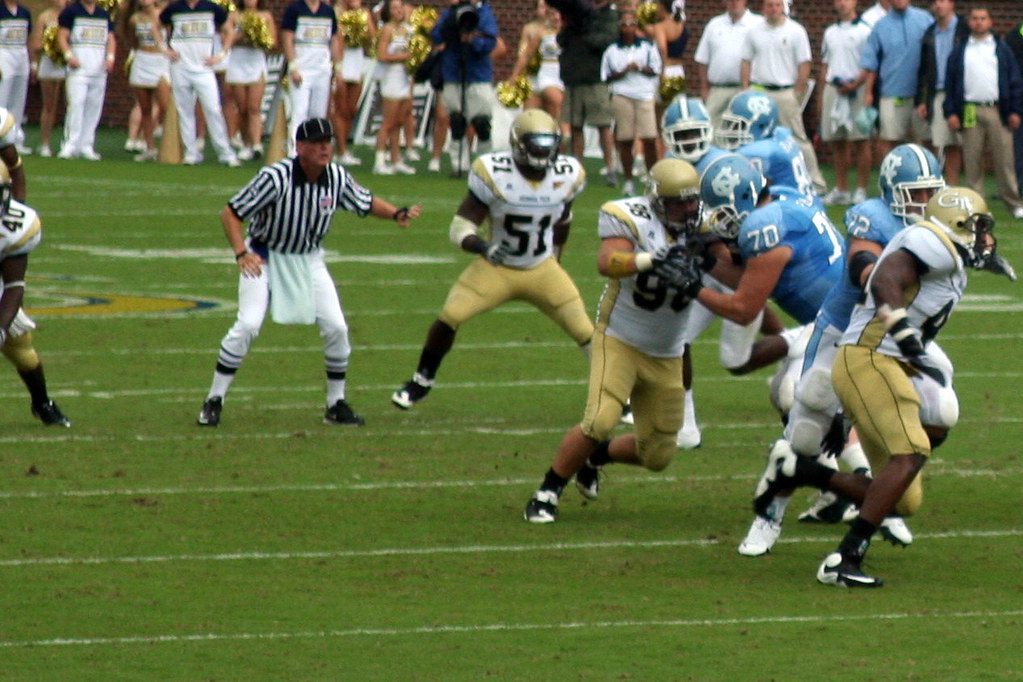 GT v UNC 2009 Tech Football game against the Unive… Flickr
