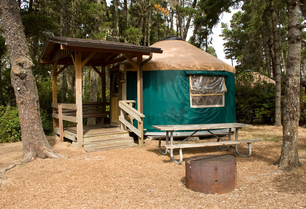 yurt2 Along the Oregon coast, near the Coquille River Lig… Flickr